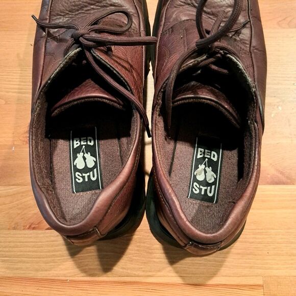 Vintage Bed Stu Men\'s Leather Oxford Shoes 10 main image 6